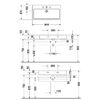 Duravit Vero Раковина  800x470мм для мебели, с переливом с 1 отверстием под смеситель. Цвет: белый (СПЕЦЦЕНА со склада поставщика!)