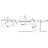 LAUFEN SONAR Раковина 1000x420x145 мм., с 1 отверстием для смесителя, с переливом, цвет белый