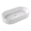 Alice Spy Раковина Oval 65x36хВ12, накладная, без отверстия под смеситель, белый матовый