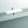 KERASAN SHAPE Раковина 1220х520 мм., встраиваемая, с 1 отверстием для смесителя, цвет белый матовый