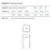 DEA DESIGN Pedestal Basin Раковина напольная 450х450хh900 мм, цвет grey brown