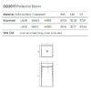 DEA DESIGN Pedestal Basin Раковина напольная 450х450хh900 мм, цвет grey