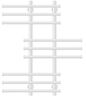 Полотенцесушитель электрический Secado Турин 5 80x20x50 белый матовый