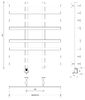 Полотенцесушитель электрический Secado Понтида 4 80x20x60 белый матовый
