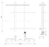 Полотенцесушитель электрический Secado Венеция 4 60x20x70 белый матовый