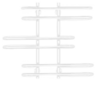 Полотенцесушитель электрический Secado Венеция 6 60x20x80 белый матовый