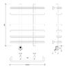 Полотенцесушитель электрический Secado Венеция 5 60x20x60 белый матовый
