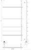Полотенцесушитель электрический латунный Secado Турин 1 120x40x50 бронза