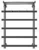 Полотенцесушитель электрический Secado Понтида 1 КСП 80x50x60 графит