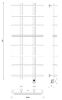 Полотенцесушитель электрический Secado Венеция 1 120x20x50 хром