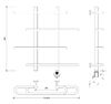 Полотенцесушитель электрический Secado Венеция 4 60x20x70 хром