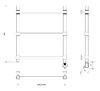 Полотенцесушитель электрический Secado Флоренция 1 60x40 хром
