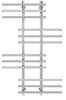 Полотенцесушитель электрический Secado Турин 5 120x20x50 хром