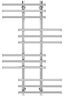 Полотенцесушитель электрический Secado Турин 5 100x20x60 хром