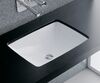 LAUFEN Pro Раковина встраиваемая 49х36х17 см, без отв под смес.щелевой перелив, необработанный нижний край, цвет белый