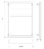 Полотенцесушитель водяной Secado Парма 2 80x40 черный матовый