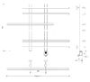 Полотенцесушитель электрический Secado Турин 5 60x20x70 черный матовый