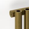 Отопительный радиатор Сунержа ДР ЭСТЕТ-0 н/ж 500х135 / 3 сек (Состаренная бронза) 05-0331-5003