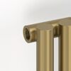 Отопительный радиатор Сунержа ДР ЭСТЕТ-1 н/ж 1200х180 / 4 сек (Золотой шёлк) 32-0301-1204