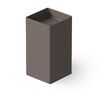 DEA DESIGN Pedestal Basin Раковина напольная 450х450хh900 мм, цвет grey brown
