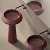 DEA DESIGN Pedestal Basin Раковина напольная d545хh900 мм, цвет red wine