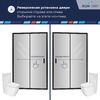Душевая дверь RGW CL-14B 140x185 см, стекло Прозрачное, регулировка 1385-1415 мм