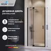 Душевая дверь RGW HO-014B 90x200 см, стекло Матовое-Сатинат, регулировка 885-905 мм