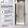 Душевая дверь RGW LE-003B 90x195 см, стекло Матовое-Сатинат, регулировка 885-910 мм