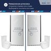 Душевая дверь RGW LE-003Gr 60x195 см, стекло Прозрачное, регулировка 585-610 мм
