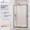 Душевая дверь RGW PA-008B 80x195 см, стекло Прозрачное, регулировка 785 - 915 мм