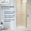 Душевая дверь RGW PA-103Gb 80x195 см, стекло Прозрачное, регулировка 780-805 мм