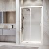 Душевая дверь RGW PA-14W 150x195 см, стекло Прозрачное, регулировка 1480-1520 мм
