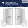 Душевая дверь RGW SV-004 110x200 см, стекло Матовое-Сатинат, регулировка 1085-1105 мм