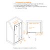Душевая дверь RGW SV-004 100x200 см, стекло Прозрачное, регулировка 985-1005 мм