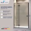 Душевая дверь RGW SV-004B 120x200 см, стекло Матовое-Сатинат, регулировка 1185-1205 мм