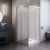 Душевой уголок Dolphin TN-31 41933199-11 стекло Прозрачное 90х90