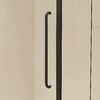 Душевой уголок RGW CL-046B 350904608-14 стекло Прозрачное, профиль Черный, 100х80 см