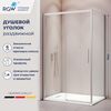 Душевой уголок RGW LE-41 (LE-12 + Z-050-2) стекло Прозрачное 110х90