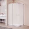 Душевой уголок RGW PA-040 3508104082-21 стекло Матовое-Сатинат, профиль Хром, 80х120 см