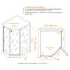 Душевой уголок RGW PA-091B 35089102-14 стекло Прозрачное 120х100