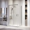 Душевой уголок RGW PA-39 03083900-11 стекло Прозрачное, профиль Хром, 100х100 см