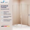 Душевой уголок RGW SV-42-1 (SV-12 + Z-060-2) 323242140-011 стекло Прозрачное 140х100