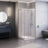 Душевой уголок Dolphin TN-205-J стекло Прозрачное 80х80