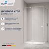 Душевой уголок RGW SV-040 353204029-11 стекло Прозрачное, профиль Хром, 120х90 см