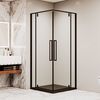 Стеклянный душевой уголок RGW Stilvol SV-33-B 90х90 профиль чёрный