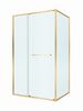 Душевой уголок CEZARES LUX-AH-FS-11-120/90-C-BORO профиль Брашированное золото, 120x90 см