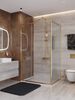 Душевой уголок CEZARES LUX-AH-FS-11-120/90-C-BORO профиль Брашированное золото, 120x90 см