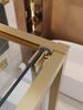 Душевой уголок CEZARES LUX-AH-FS-11-120/90-C-BORO профиль Брашированное золото, 120x90 см