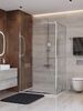 Душевой уголок CEZARES LUX-AH-FS-11-120/90-C-CR профиль Хром, 120x90 см