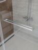 Душевой уголок CEZARES LUX-AH-FS-11-140/90-C-CR профиль Хром, 140x90 см